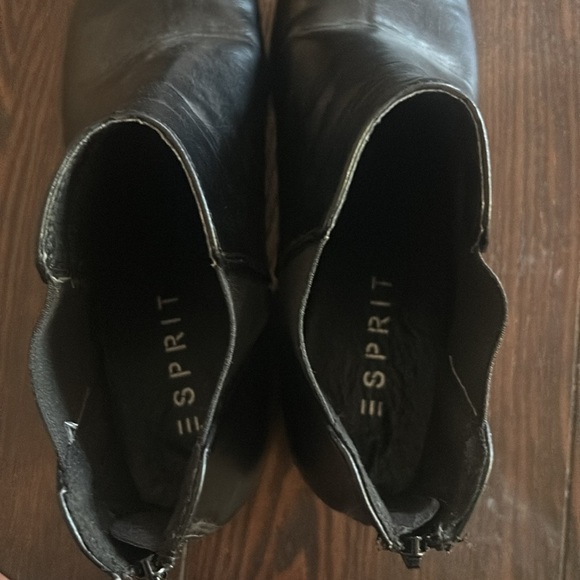 Esprit Black Ankle Boots - Picture 4 of 6
